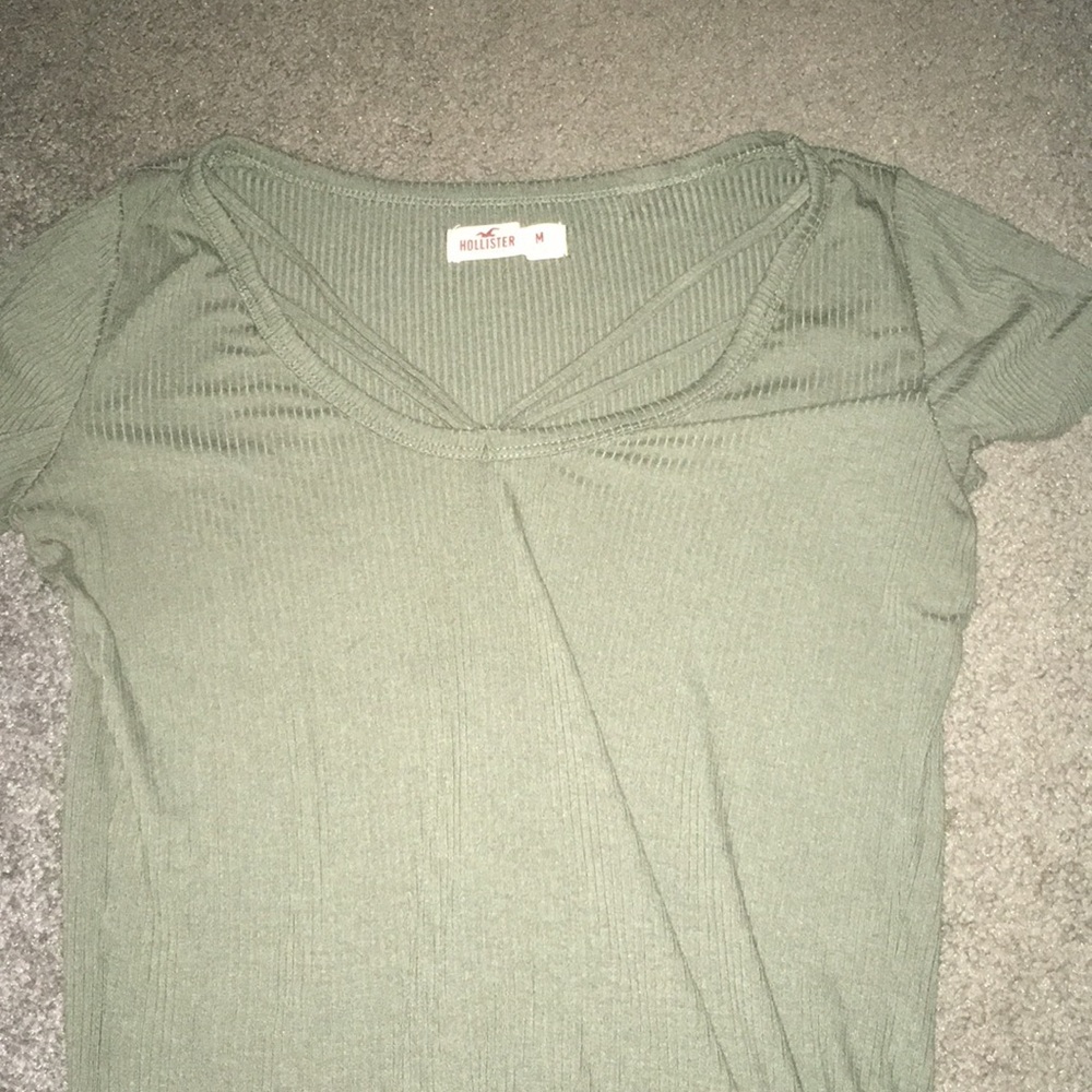 Hollister Green Shirt
